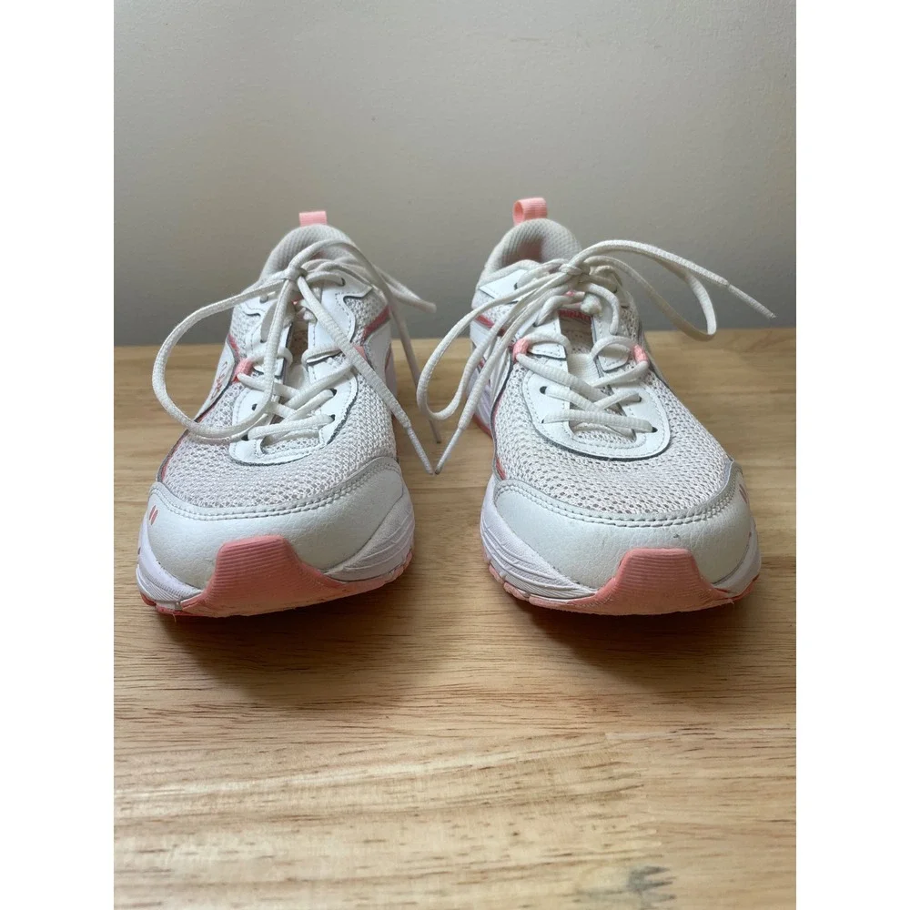 Ryka Women's White Pink Mesh Athletic Running Shoes Sneakers‎ Size 6M